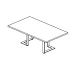 Desk with Credenza Unit