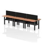 Workstation For 6 Persons with Dividing Screen