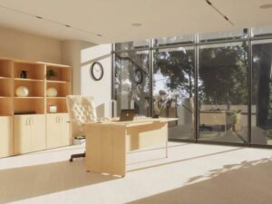 Chirstobel High Back Leather Executive Chair With Armrest Main Img