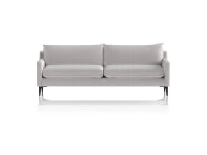 Emmit Light Grey Three Seater Sofa Main Img