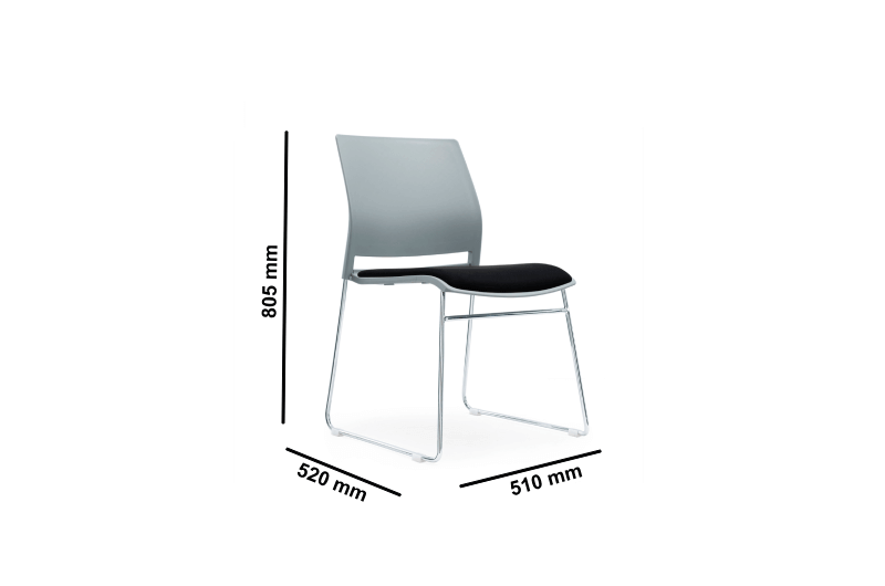 Guerrino Multi Purpose Meeting Chair Dimensions Imgs