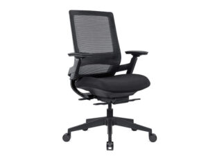 Mariya Black Ergonomic Mesh Task Chair With Optional Headrest