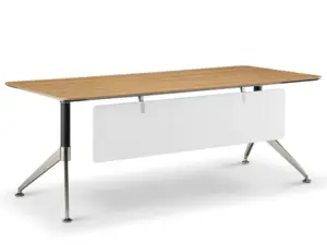 Nova Executive Desk With Modesty Panel And Optional Credenza Unit 06