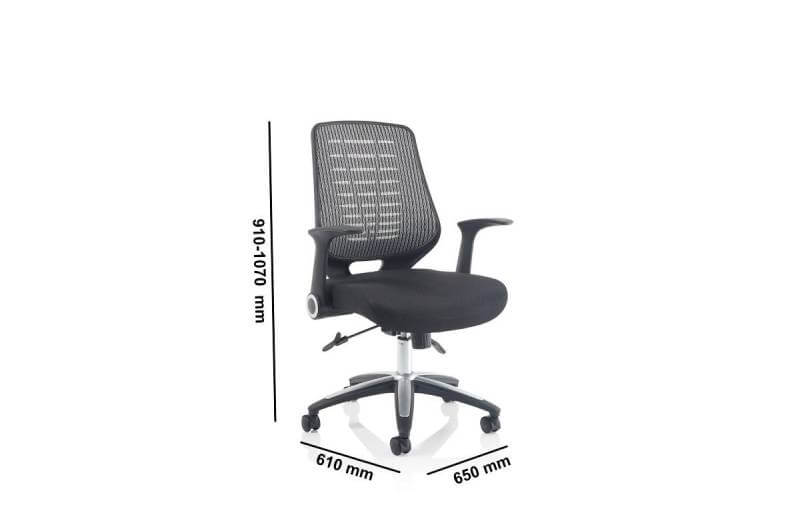 Rylan Medium Mesh Back Task Operator Chair W
