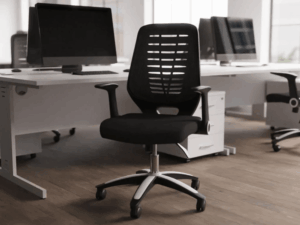 Rylan Medium Mesh Back Task Operator Chair With Armrest Main Img