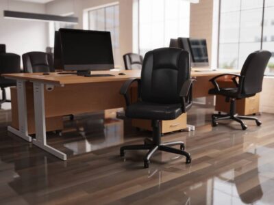 Belle Medium Back Executive Office Chair With Armrest 03 Img