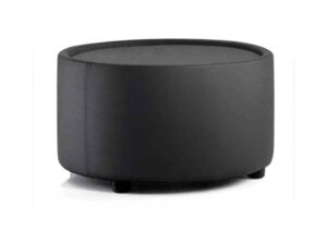 Noe Round Leather Breakout Stool And Table Main Img