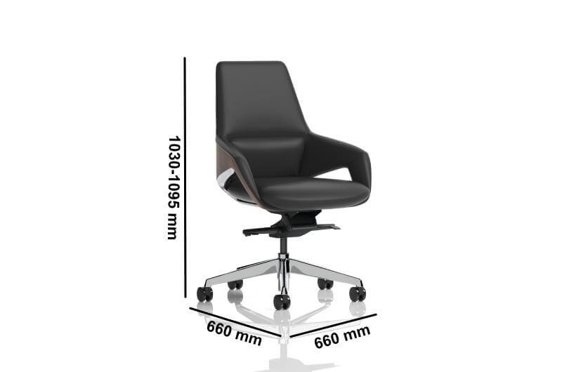 Olivya High Back Executive Office Chair Dimensions Img