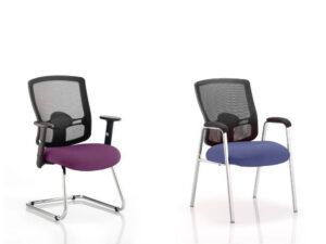 Potter 1 Mesh Back Visitor Chair With Arms Main Img