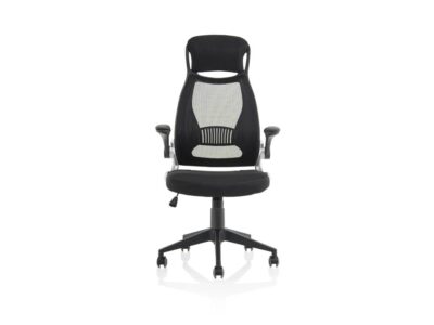 Stormy High Mesh Back Black Executive Office Chair With Armrest 04 Img