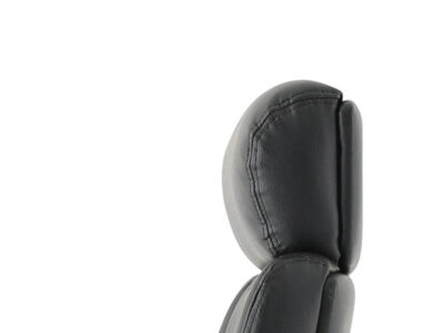 Wendee Medium Back Executive Black Faux Leather Office Chair With A Rms 05 Img
