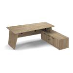 Desk with Credenza Unit