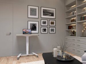 Fleta T Leg Height Adjustable Office Desk Main Img