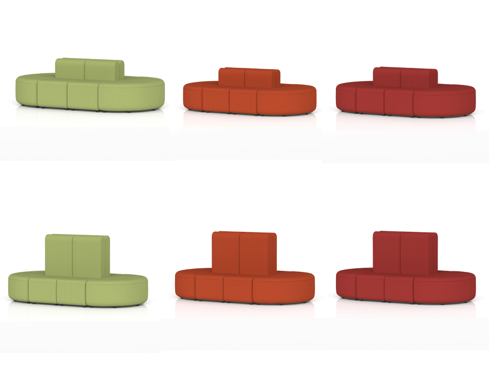 Malizi 4 – High And Low Back Capsule Island Sofa 01 Malizi 4 – High And Low Back Capsule Island Sofa 01