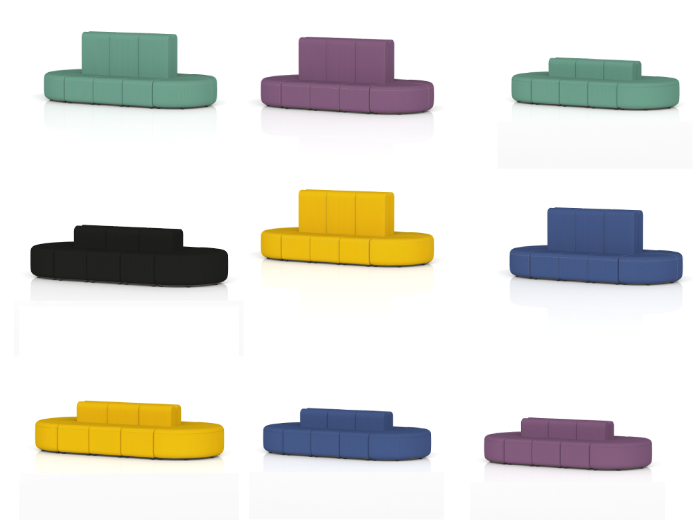 Malizi 4 – High And Low Back Capsule Island Sofa 02 Malizi 4 – High And Low Back Capsule Island Sofa 02