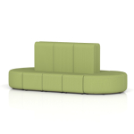3070 x D1420 x H1160 mm (High Back Sofa - 10 Seater)