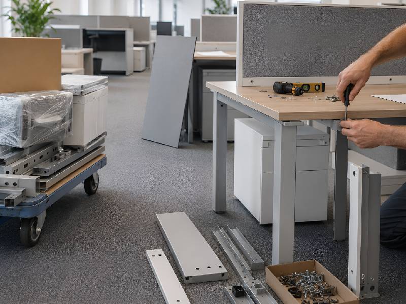 Installing Furniture On Site Installing Furniture On Site
